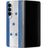 Honduras Flag Distressed Galaxy Z Fold4 5G Skin